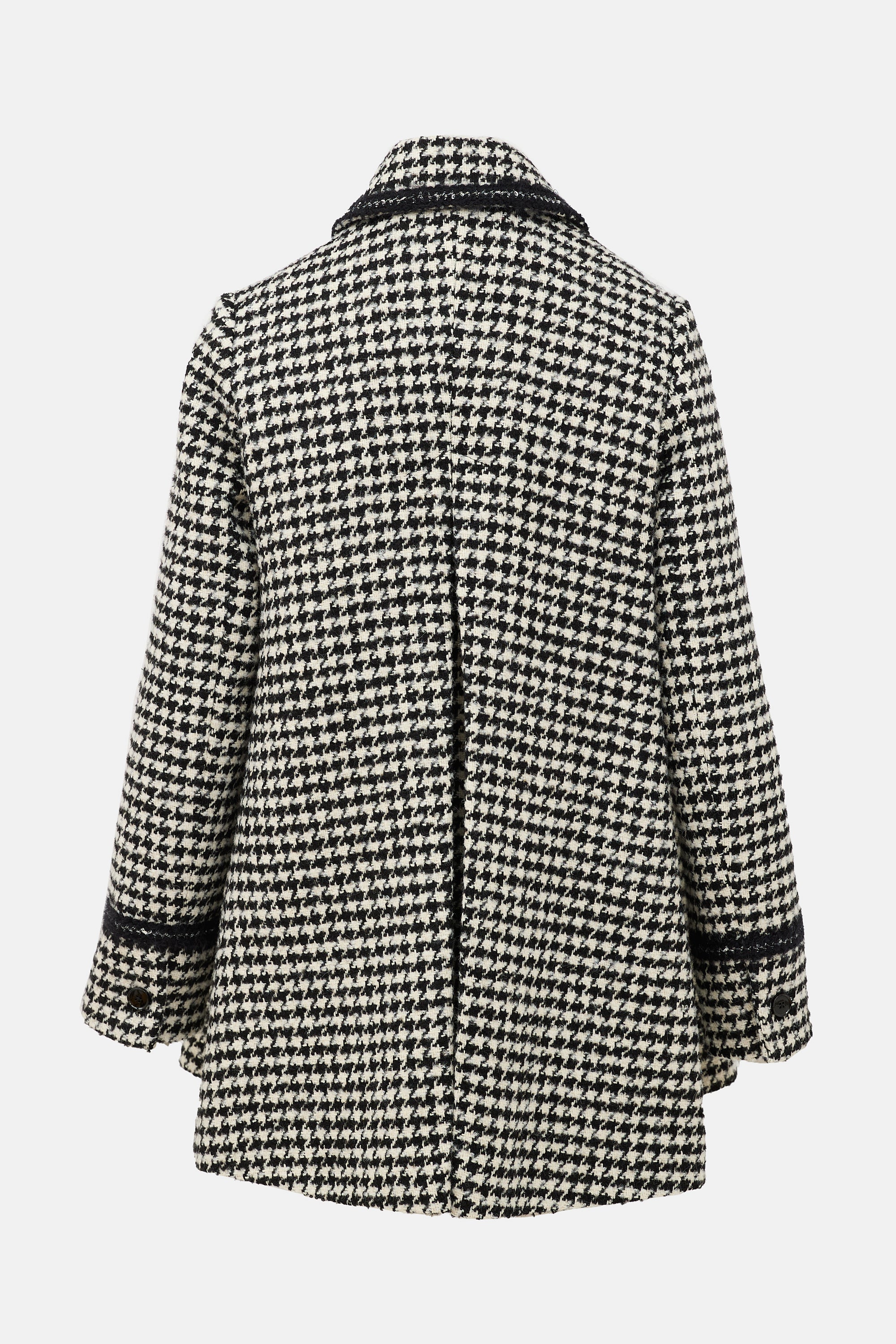 Me+Em Tweed Houndstooth Coat