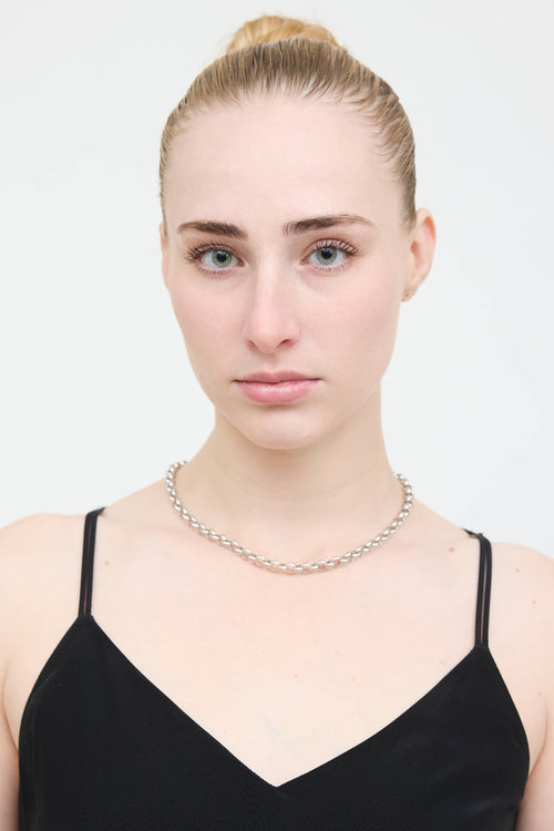 Michael Hill Steling Silver Belcher Chain Necklace