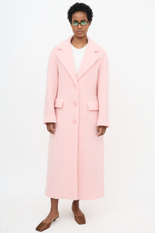 Miu Miu 2022 Boucle Belted Coat