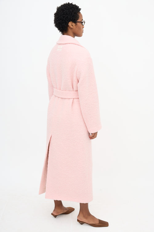 Miu Miu 2022 Boucle Belted Coat