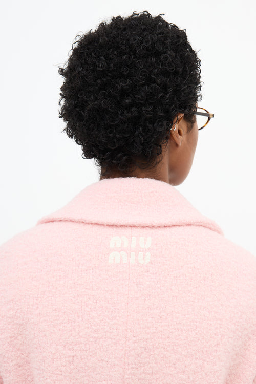 Miu Miu 2022 Boucle Belted Coat