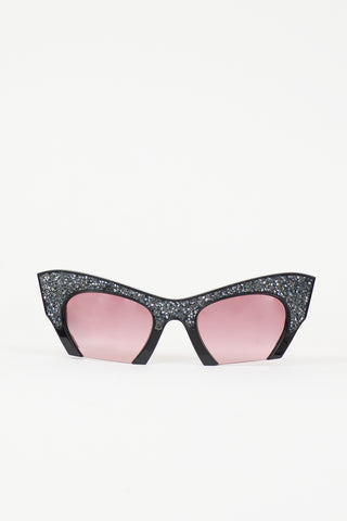 Miu Miu SMU01Q Tapered Sunglasses