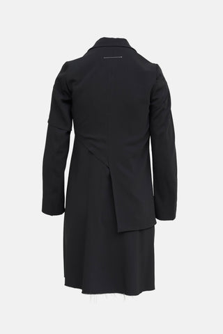 MM6 Maison Margiela Layered Asymmetrical Blazer