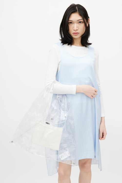 MM6 Maison Margiela Clear PVC Shoulder Bag