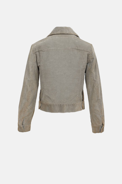 MM6 Maison Margiela Discoloured Corduroy Jacket