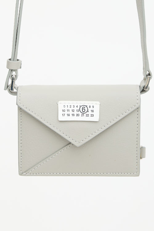 MM6 Maison Margiela Leather Mini Japanese 6 Bag