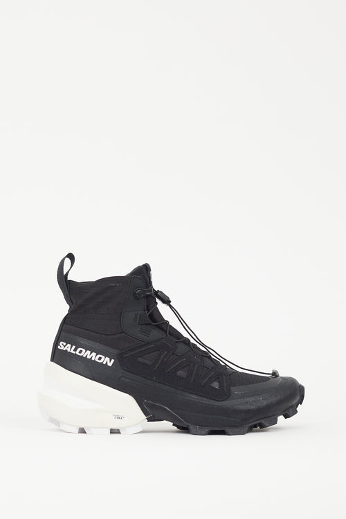 MM6 Maison Margiela X Salomon Black & White Cross High Sneaker