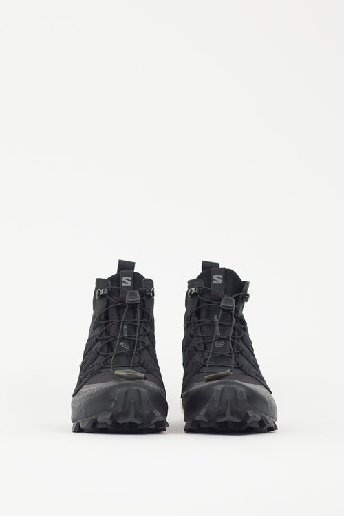 MM6 Maison Margiela X Salomon Black & White Cross High Sneaker