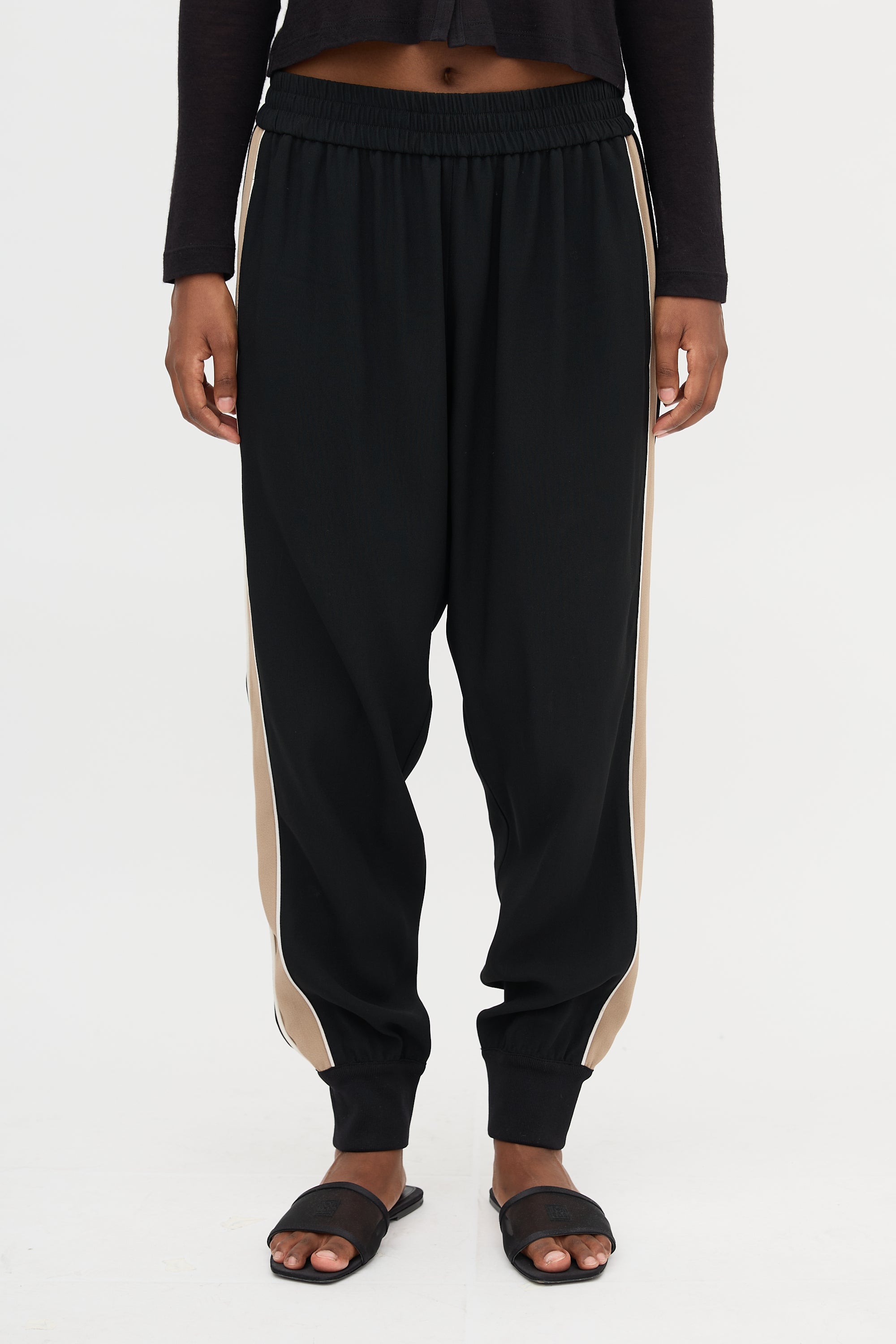 Moncler Striped Tech Jogger