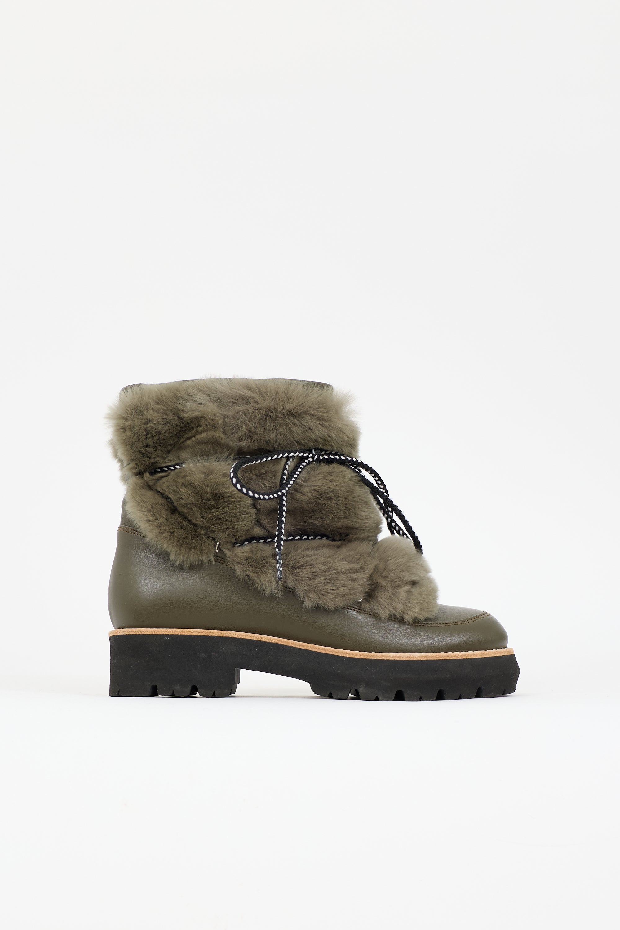 Montelliana Leather & Fur 1965 Boot