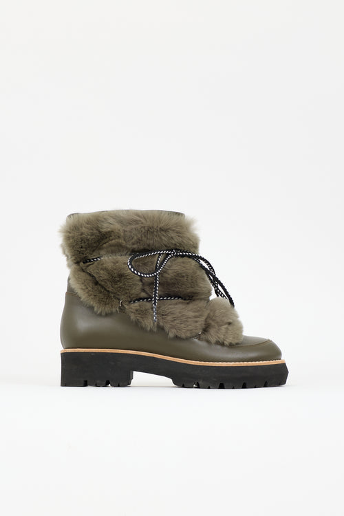 Montelliana Leather & Fur 1965 Boot