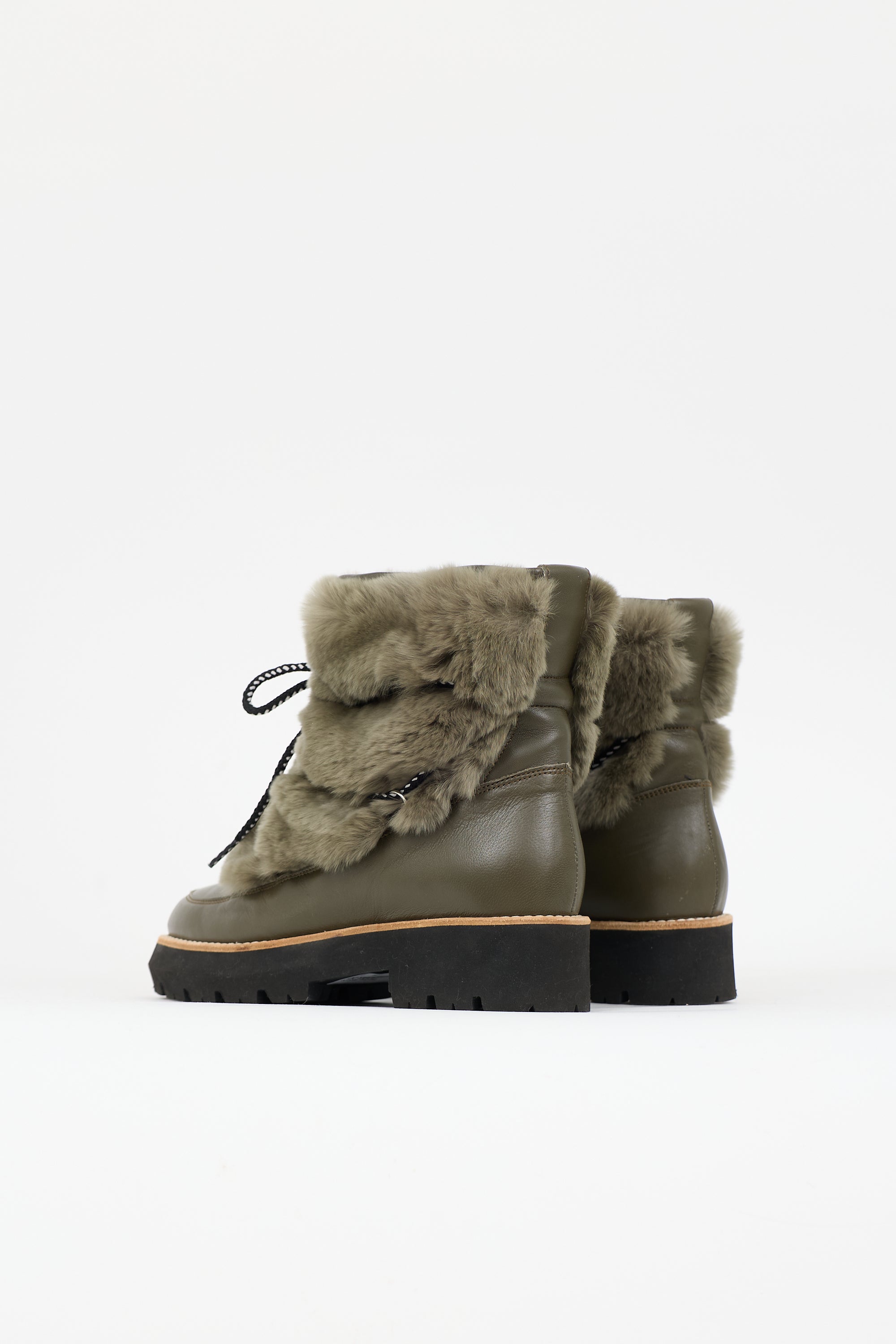 Montelliana Leather & Fur 1965 Boot