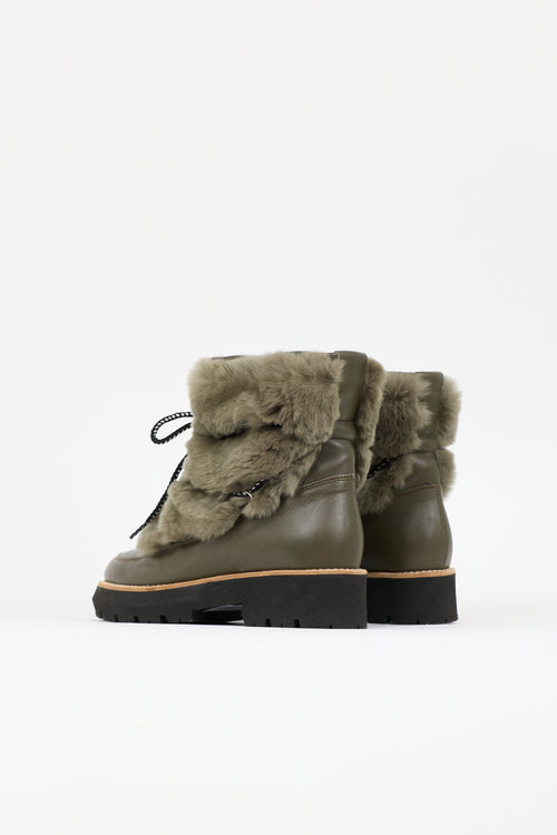 Montelliana Leather & Fur 1965 Boot