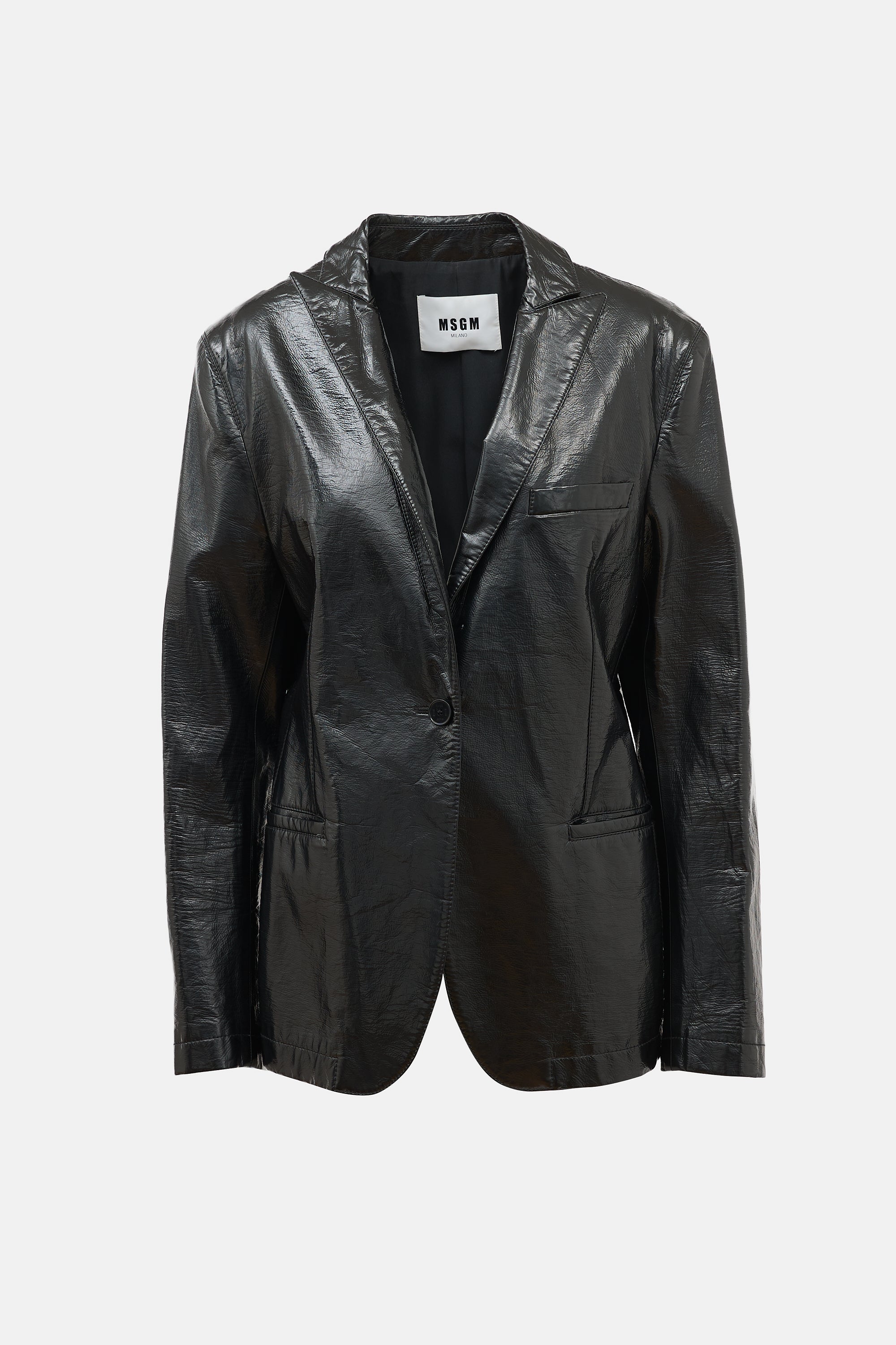 MSGM Coated Blazer