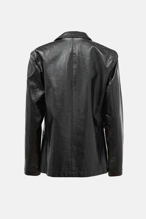 MSGM Coated Blazer