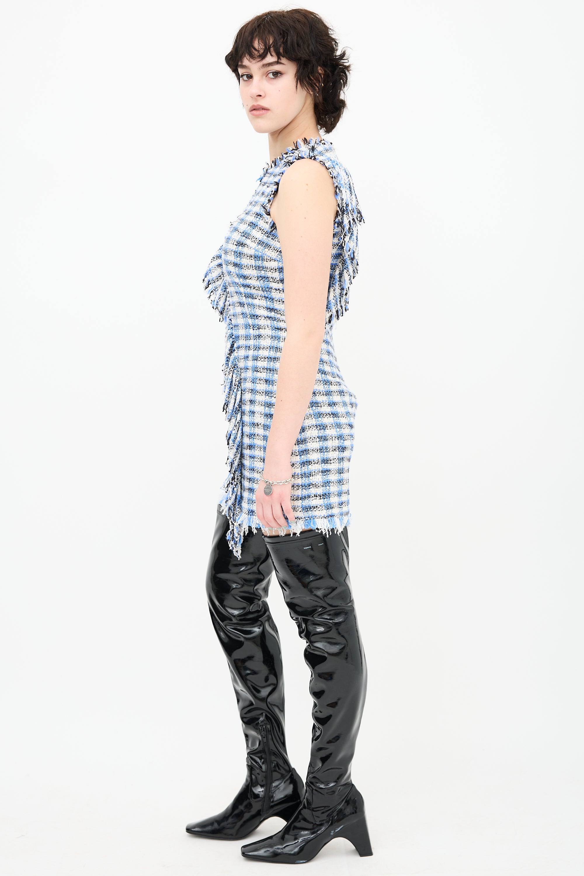 MSGM Tweed Dress