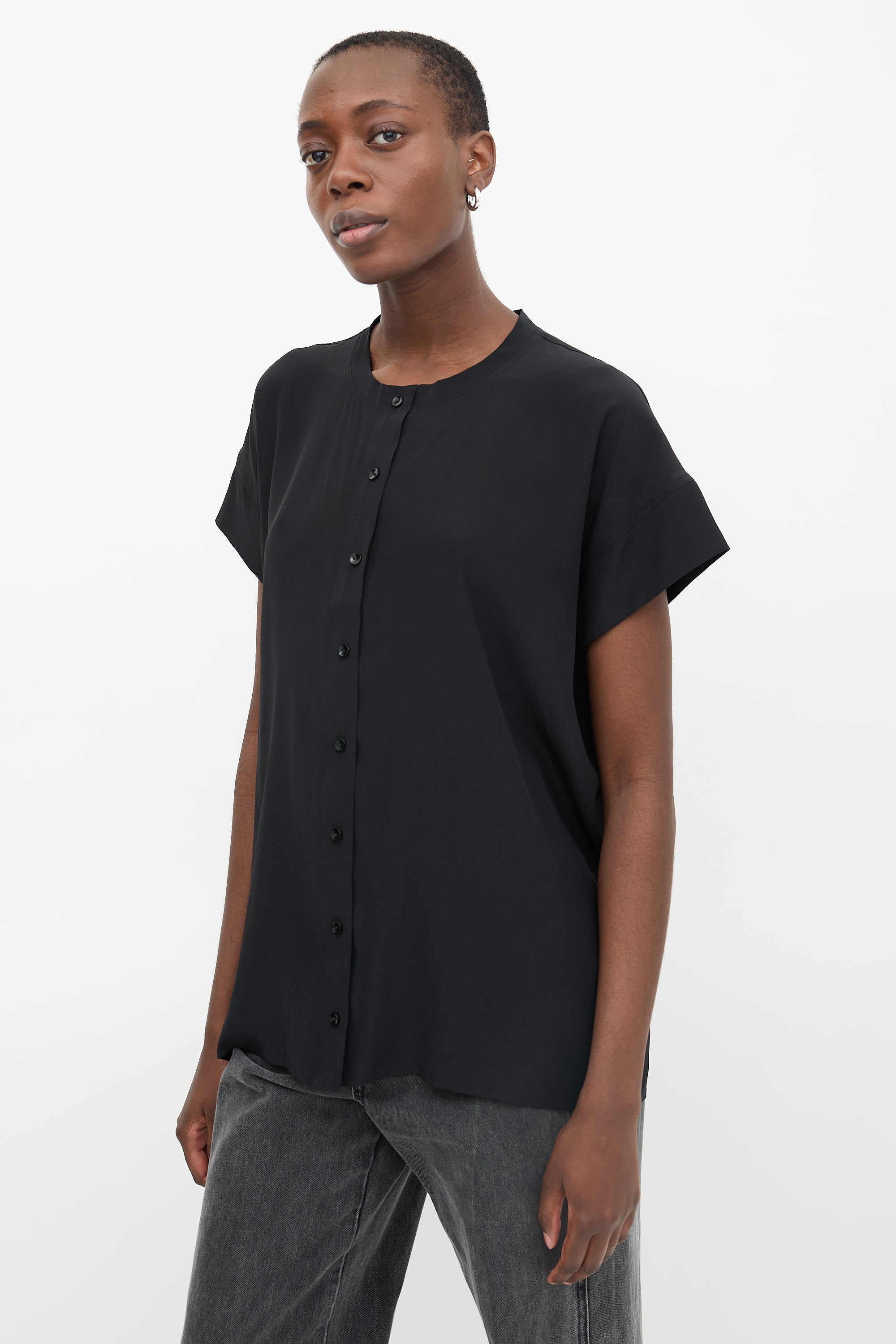 MVH Silk Lily Shirt