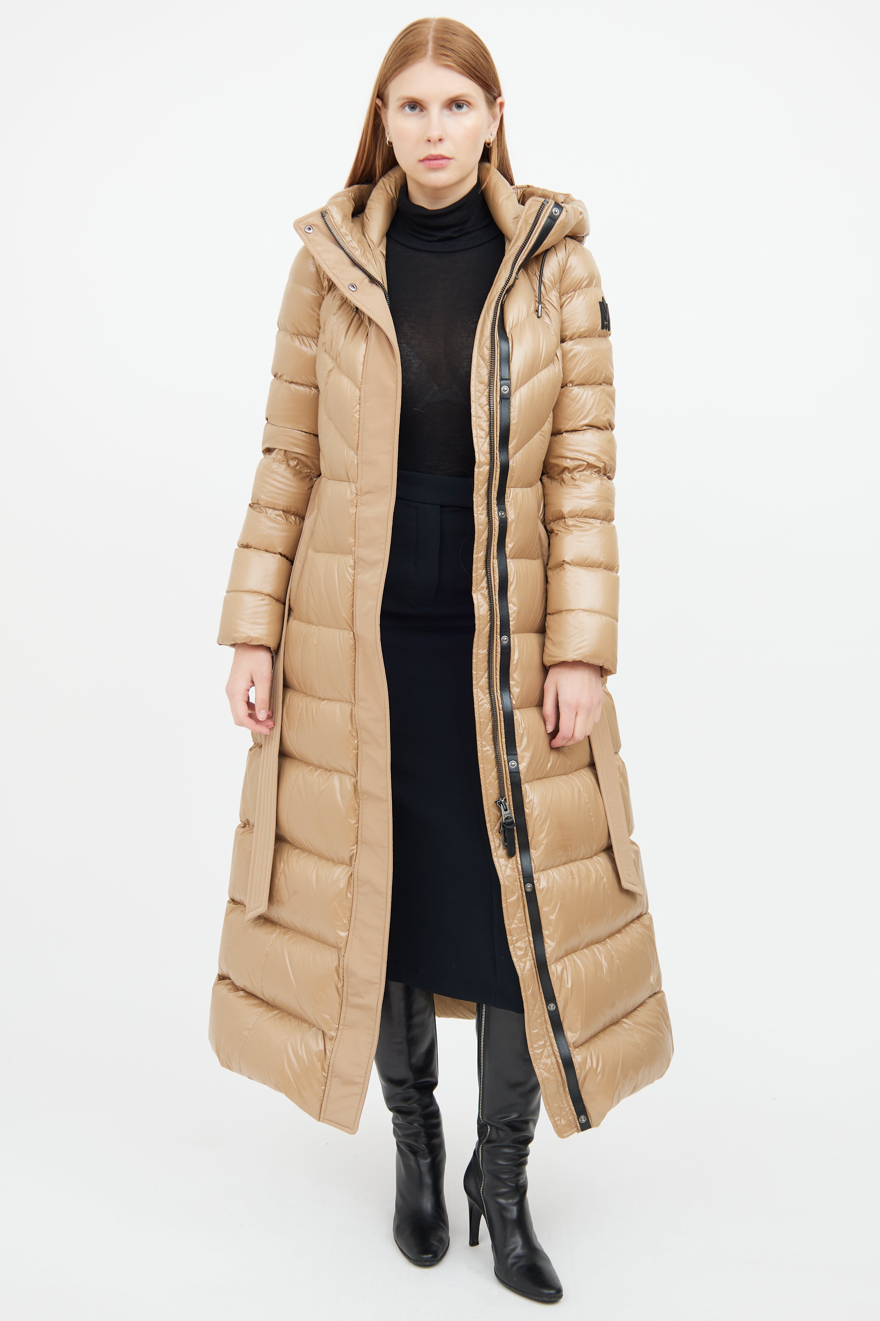 Beige Calina Down Jacket