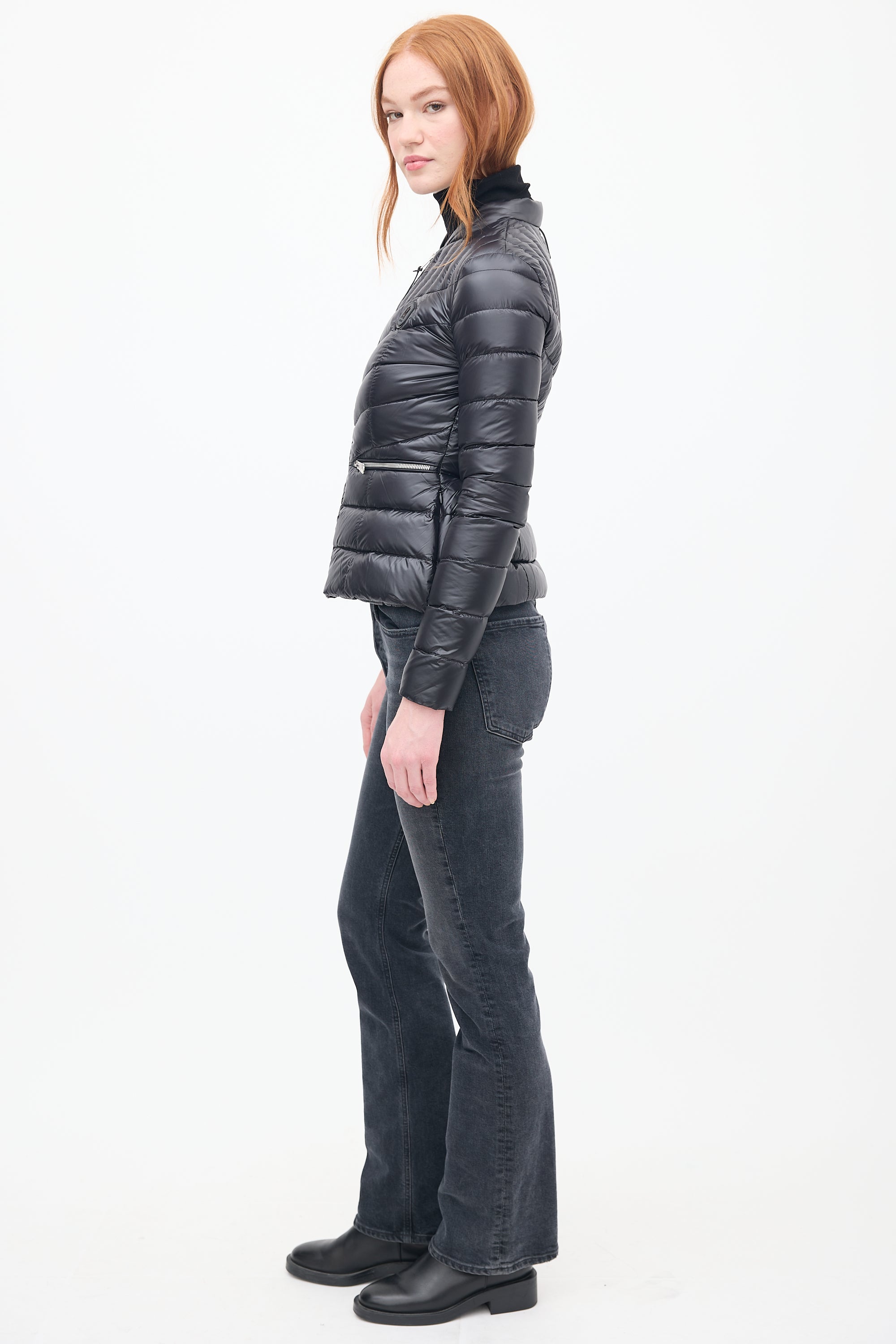 Mackage Black Down & Nylon Petra Puffer Jacket