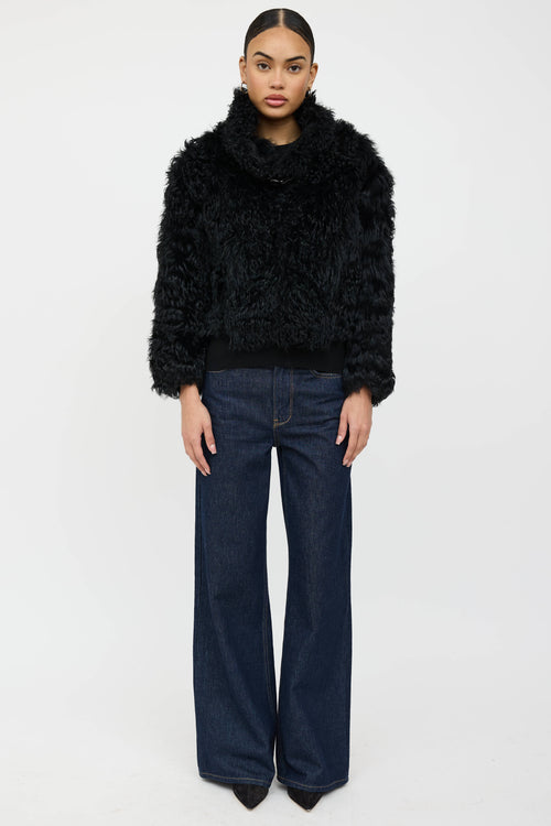 Mackage Curly Wool Collared Jacket