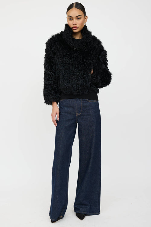 Mackage Curly Wool Collared Jacket