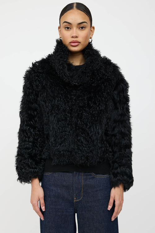 Mackage Curly Wool Collared Jacket
