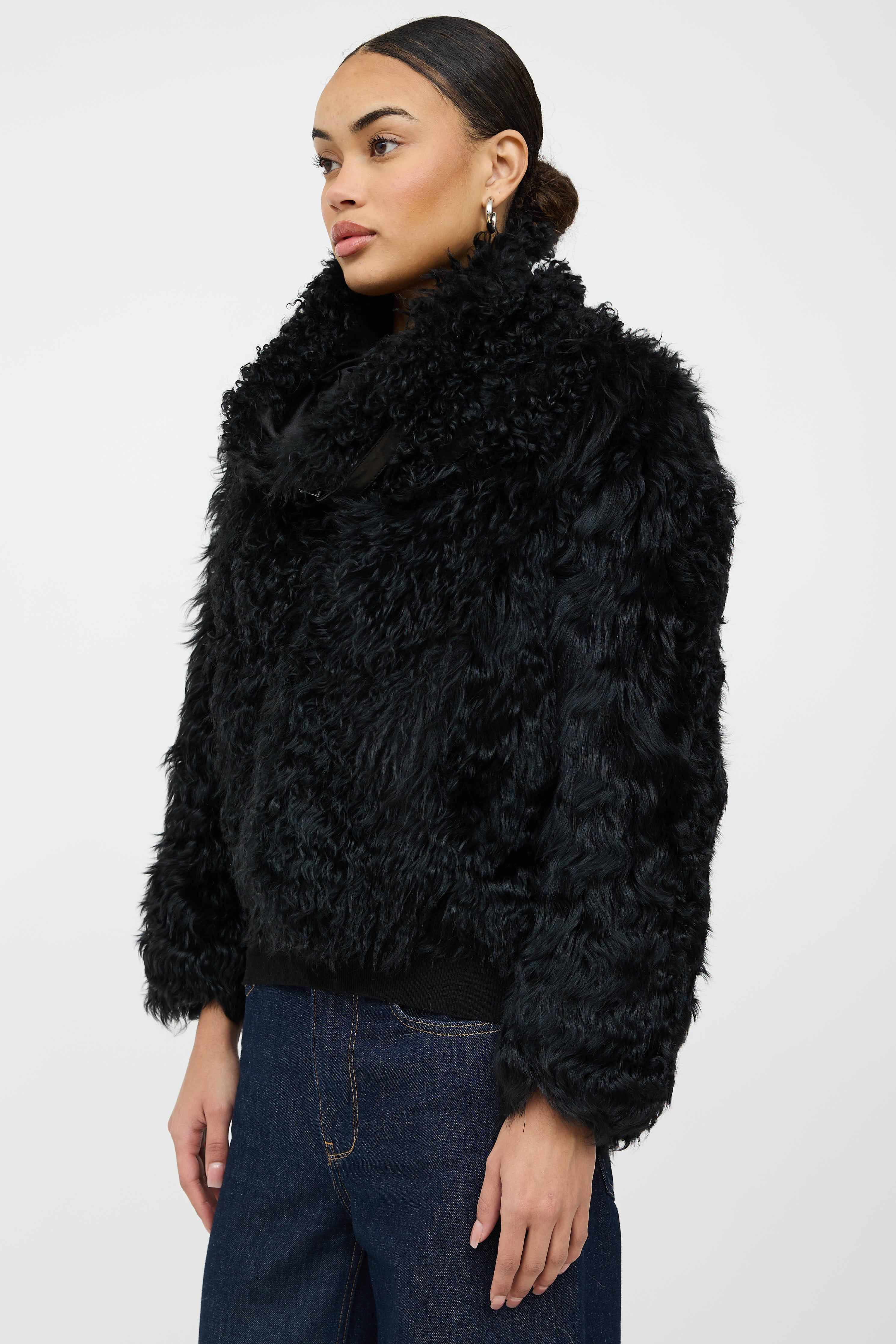 Mackage Curly Wool Collared Jacket