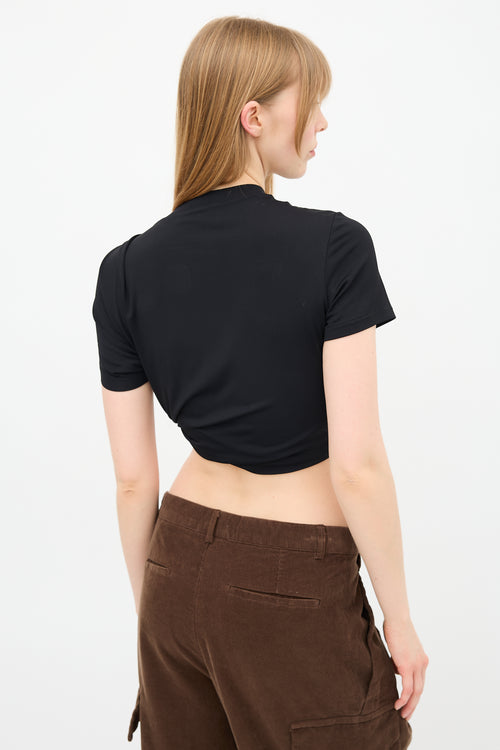 Magda Butrym Asymmetrical Twist T-Shirt