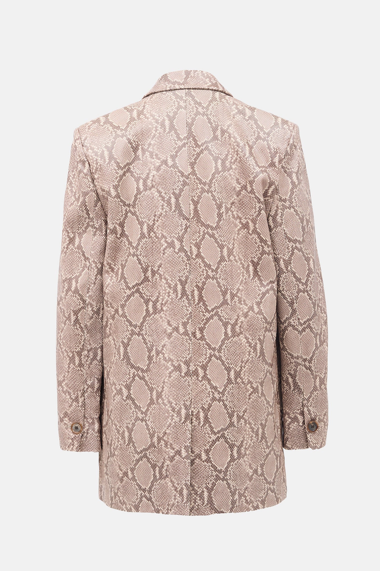 Magda Butrym Embossed Leather Blazer