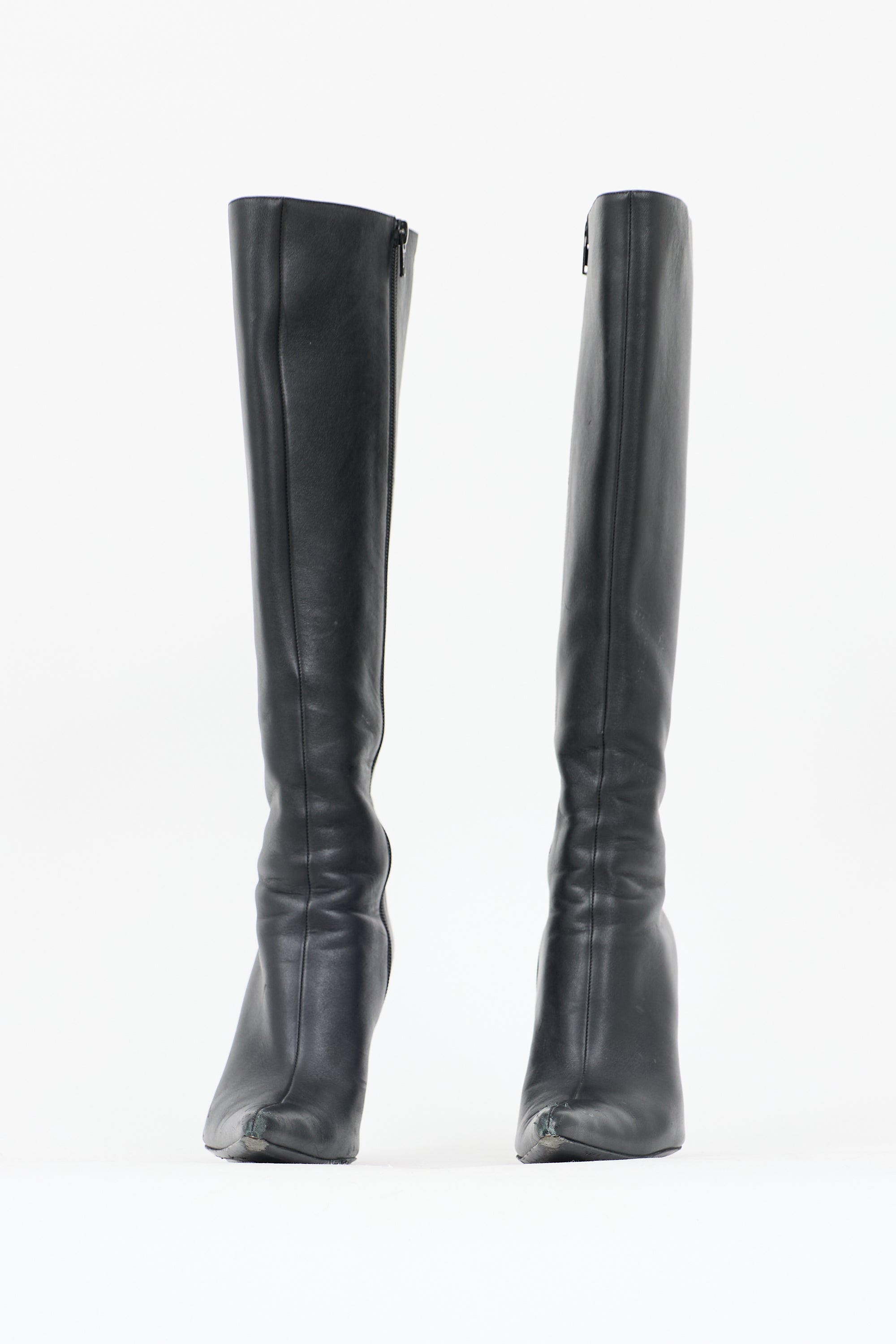Magda Butrym Leather Knee High Boot