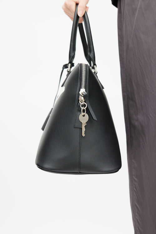Maison Margiela Black & Multicolour 5AC Messenger Metallic Leather Bag