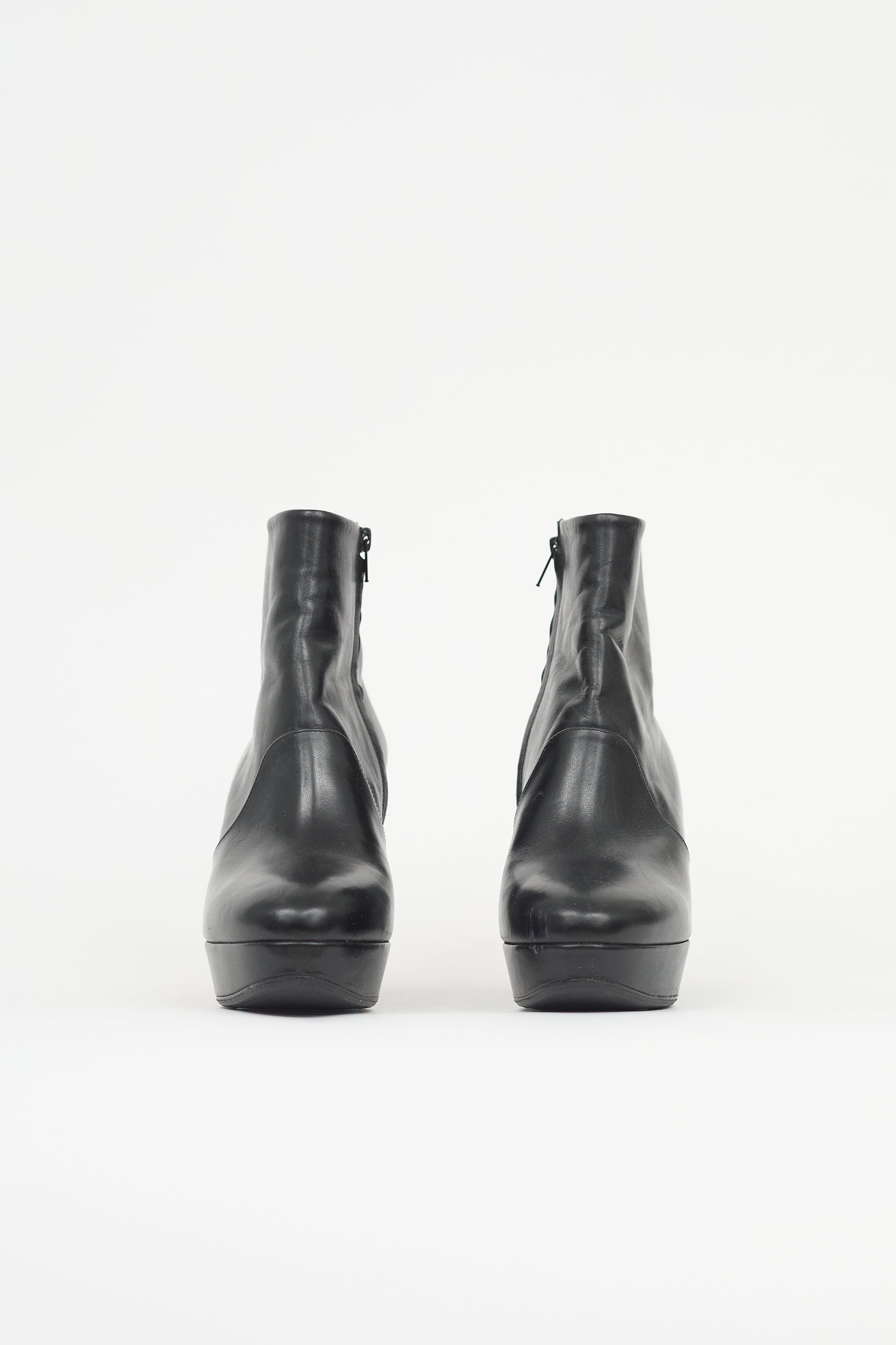 Maison Margiela Leather Platform Boot