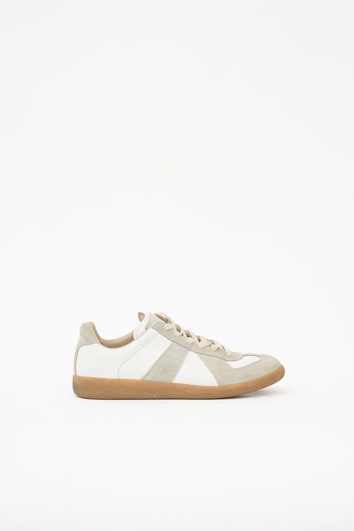 Maison Margiela Leather & Suede Replica Sneaker