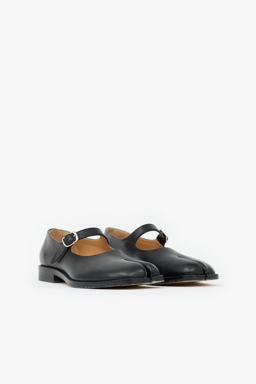 Maison Margiela Leather Tabi Mary Jane Flat