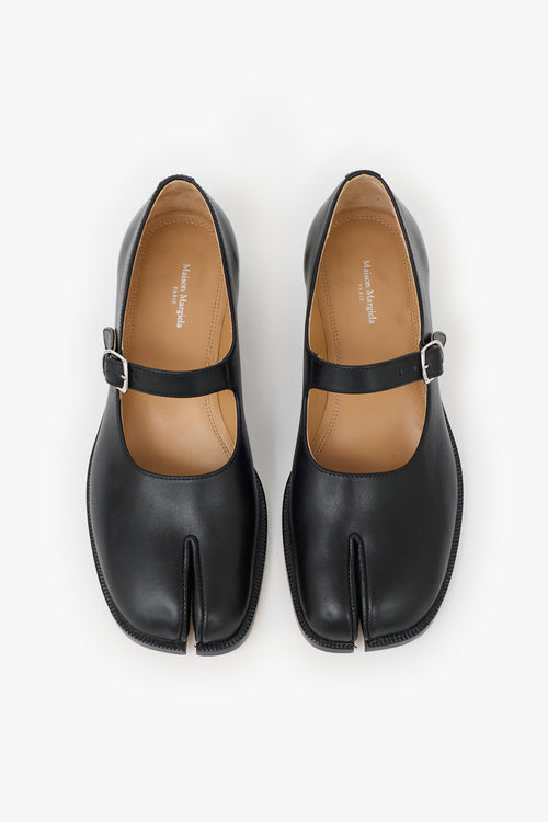 Maison Margiela Leather Tabi Mary Jane Flat