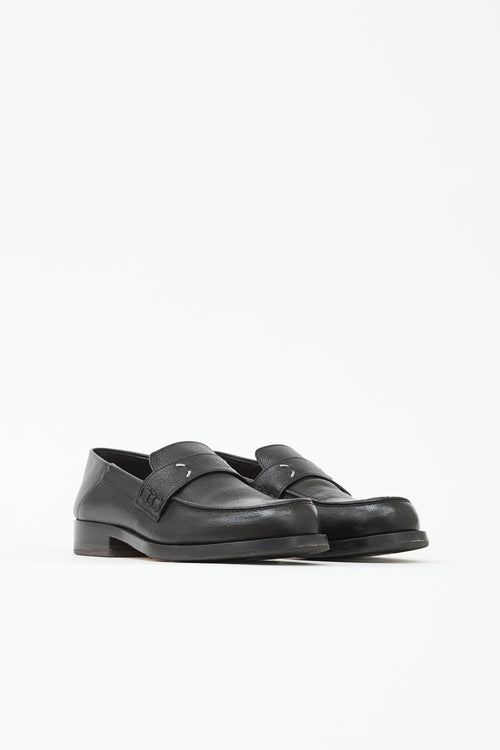 Maison Margiela Grained Leather Stitch Loafer