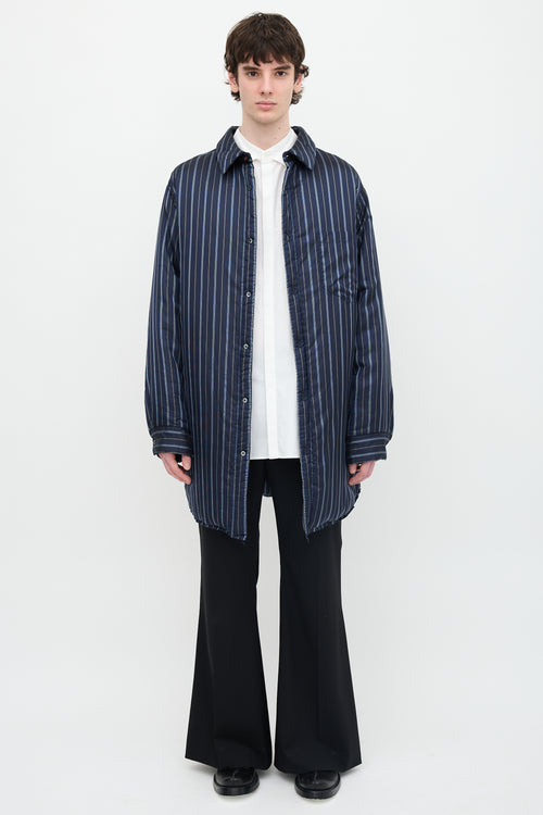 Maison Margiela Padded Stripe Shirt