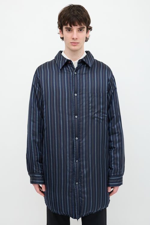 Maison Margiela Padded Stripe Shirt