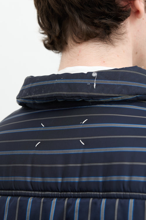 Maison Margiela Padded Stripe Shirt