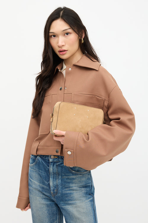 Maison Margiela Suede Camera Bag