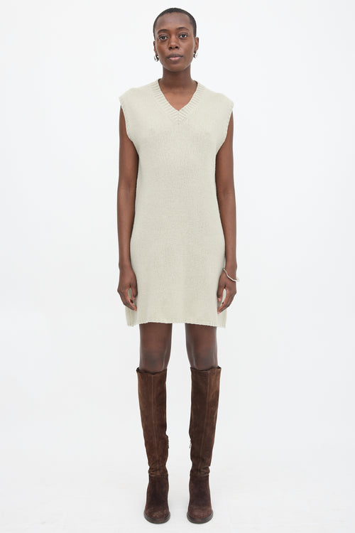 Maison Margiela Wool Sweater Vest Dress