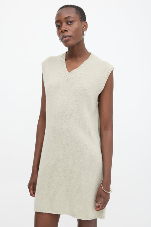 Maison Margiela Wool Sweater Vest Dress