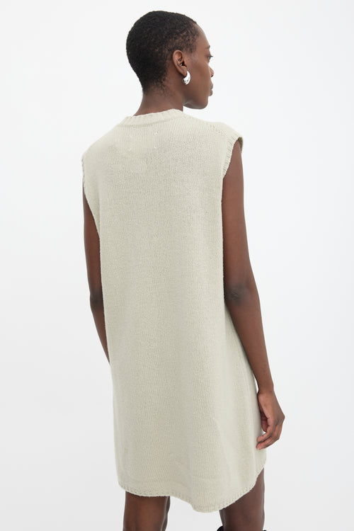 Maison Margiela Wool Sweater Vest Dress
