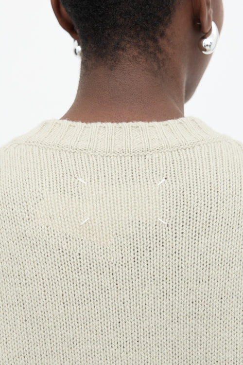 Maison Margiela Wool Sweater Vest Dress