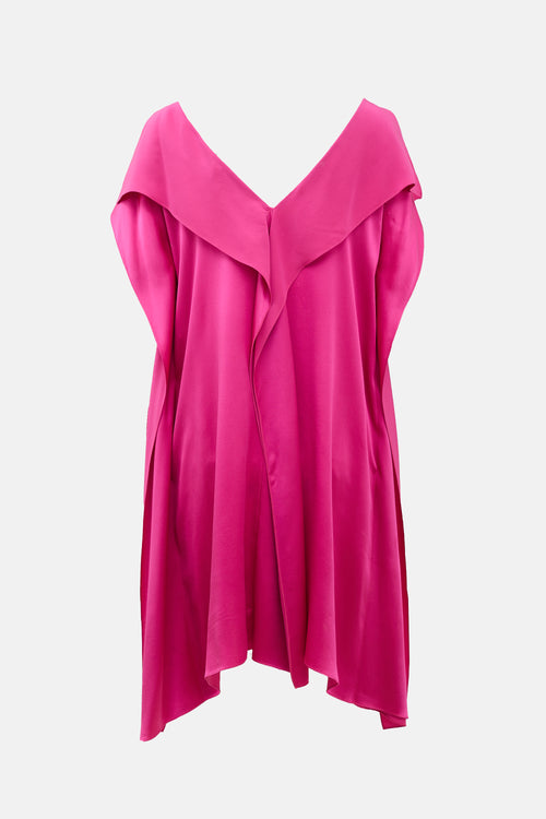 Maison Rabih Kayrouz Silk Panelled Dress