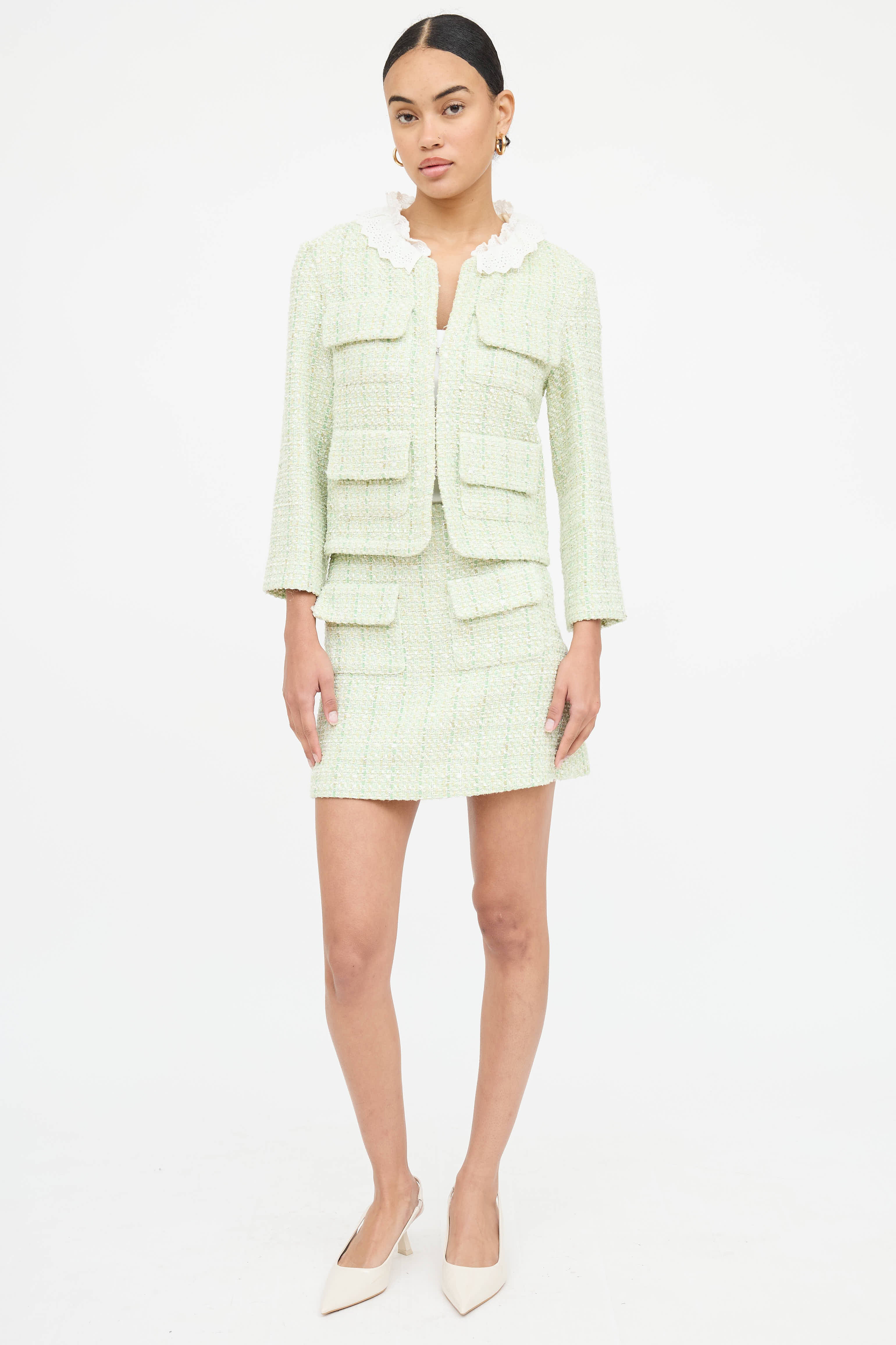 Maje Tweed Co-Ord Set