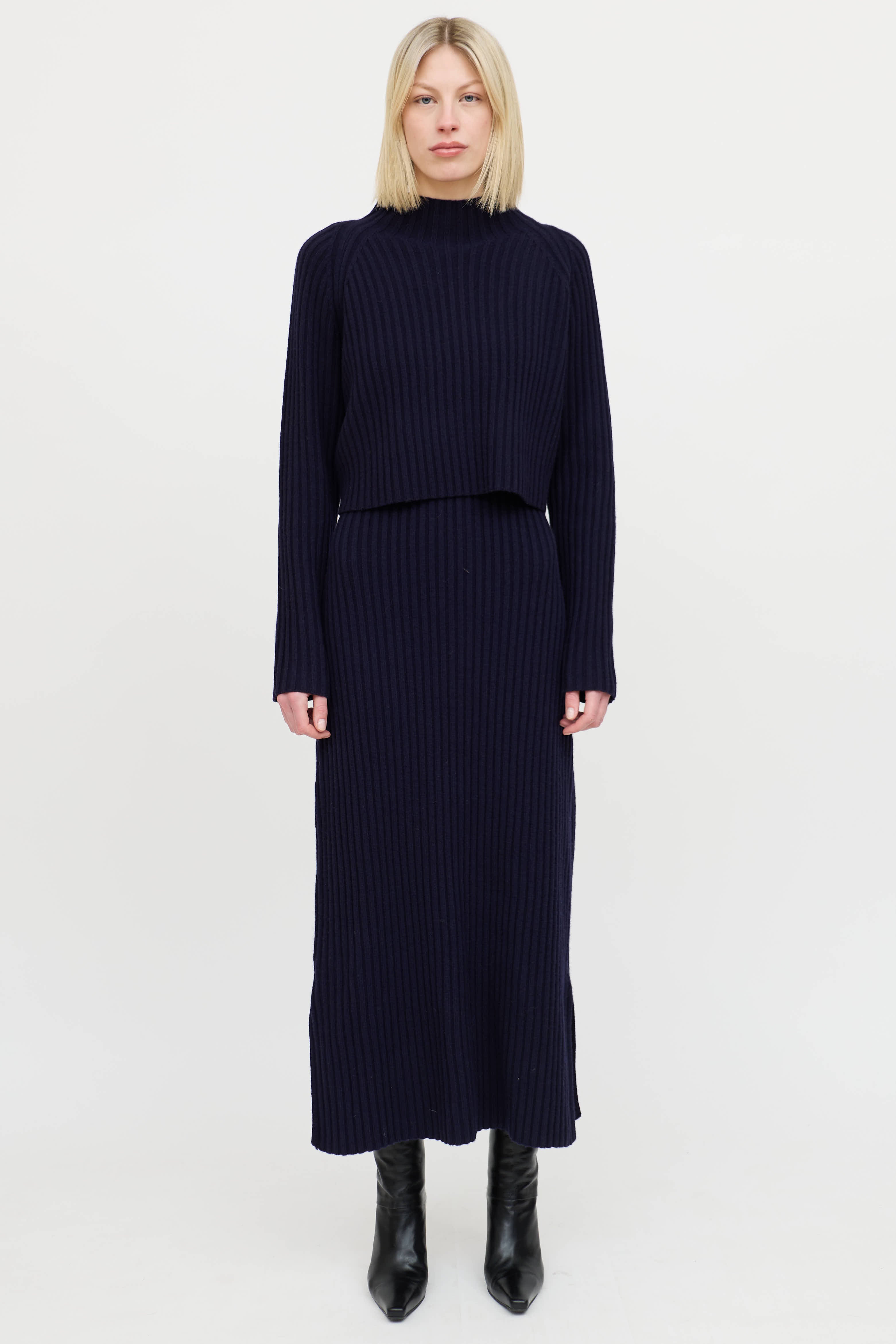 MajeKnit Ribbed Co-Ord Set