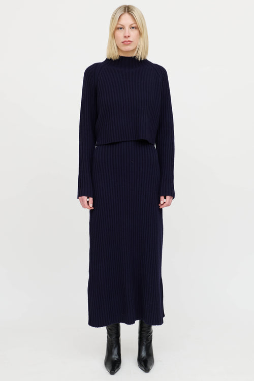 MajeKnit Ribbed Co-Ord Set