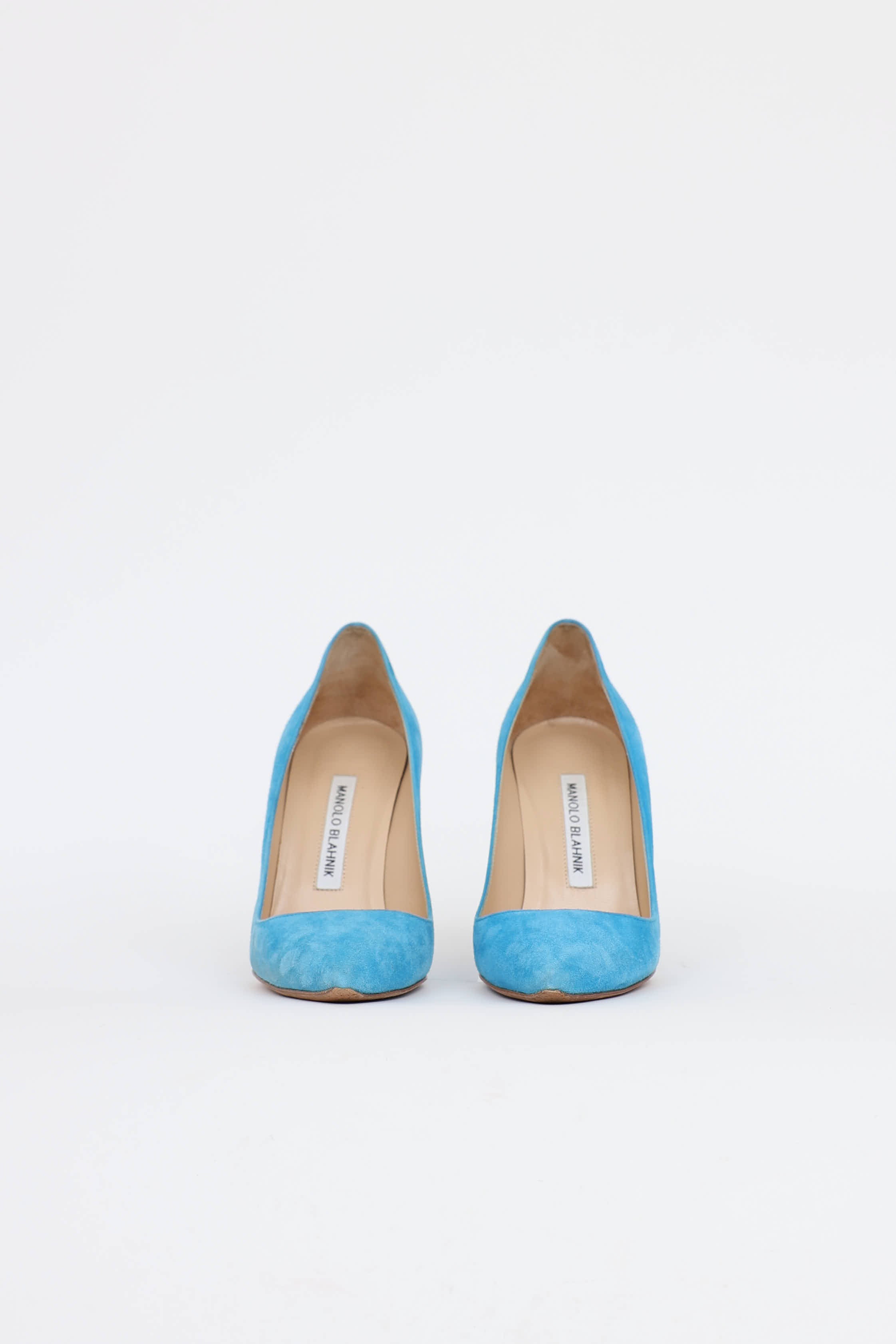 Manolo Blahnik Suede BB Pump
