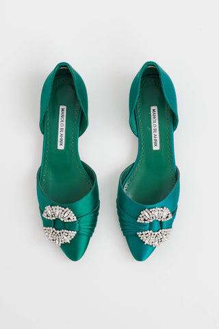 Manolo Blahnik Luanda Flat